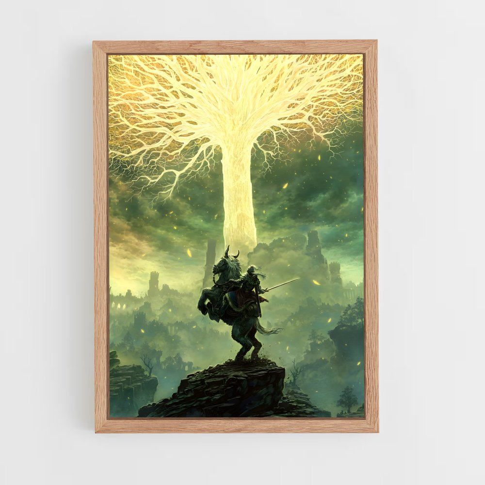 Poster Le Seigneur de la Forêt – affiche Elden Ring (vue 4)